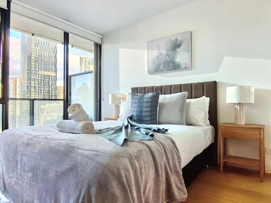 Charming 1Br Southbank W Balcony & Free Parking#Ti22 Apartment เมลเบิร์น ภายนอก รูปภาพ